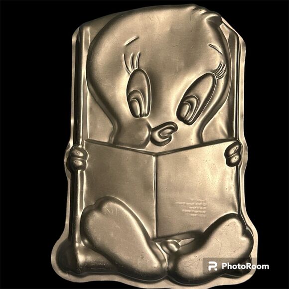 Wilton Tweety Bird Party Cake Pan 1978 VTG 502-7687 Warner Brothers Looney Tunes - Picture 2 of 5
